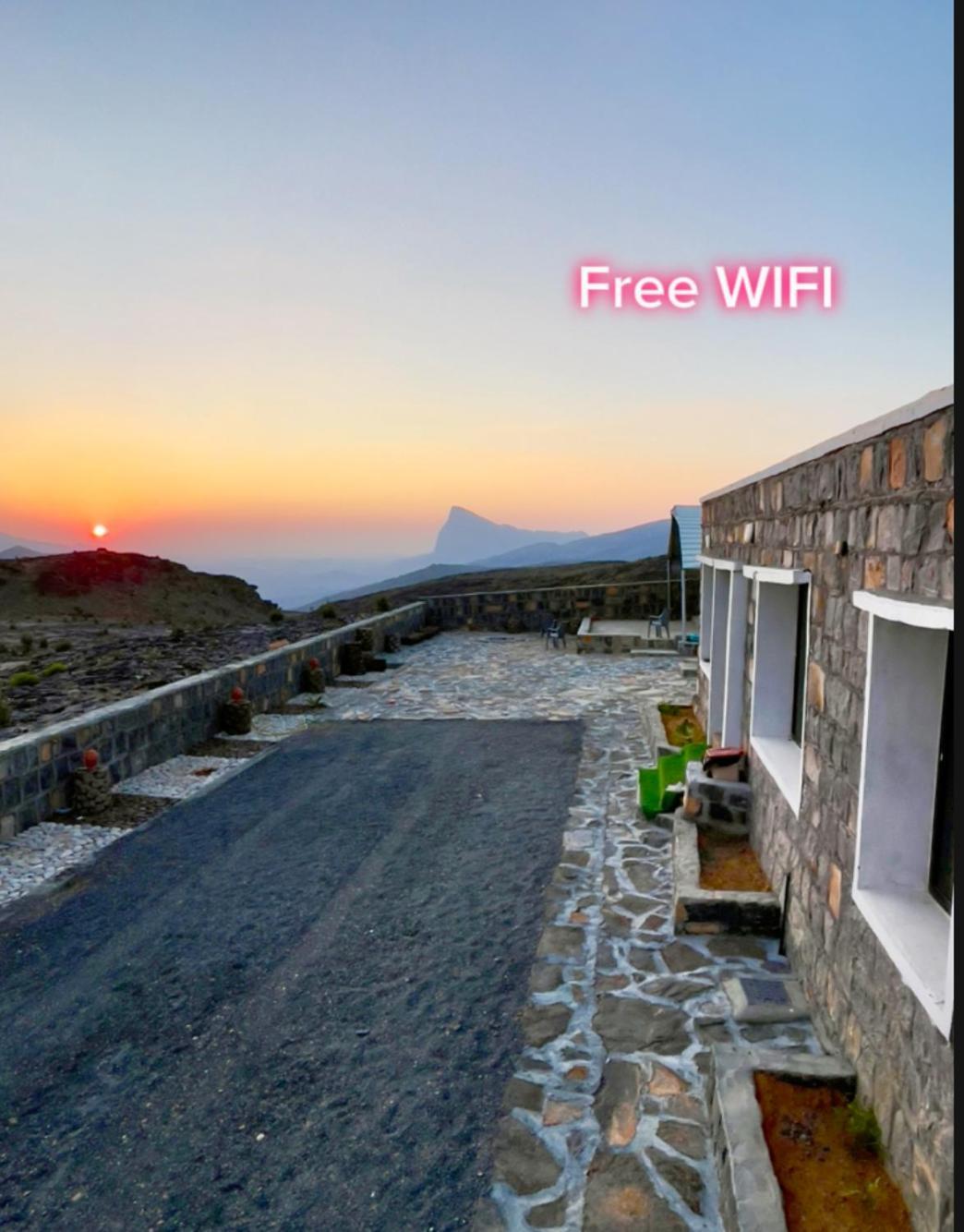Jebel Shams Sky Villa Misfāh Exteriör bild